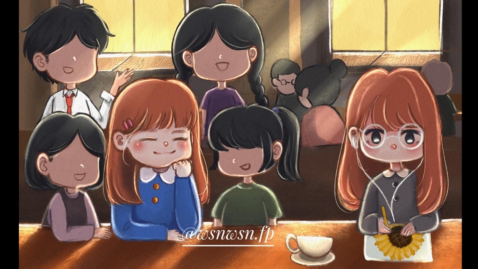 วาดภาพการ์ตูน - CHIBI/SD/Semi-real/character - 1