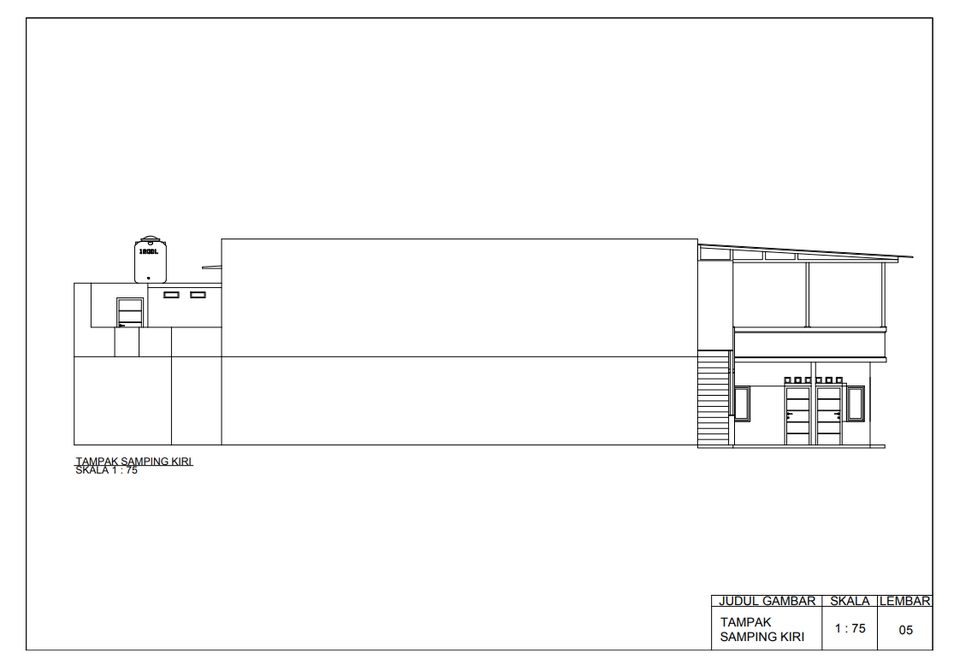 CAD Drawing - GAMBAR KERJA KONTRUKSI - 5