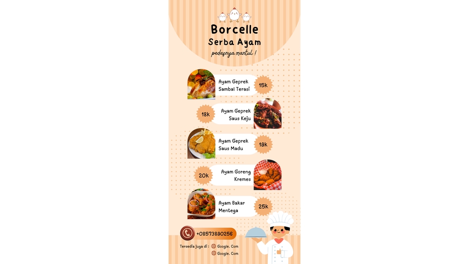 Digital Printing - Pembuatan menu makanan, minuman dll - 2
