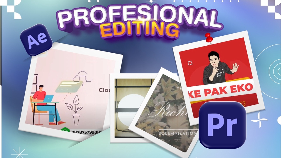 Video Editing - Editing Video komersil / Edit Video company profile video - 1