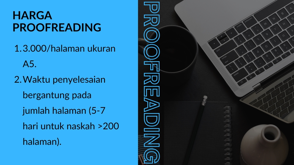 Proofreading - Edit Naskah dan Proofreading Naskah Fiksi/Non-Fiksi - 6