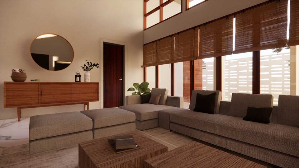 3D & Perspektif - Desain Interior 3D Visualisasi dan Rendering - 21