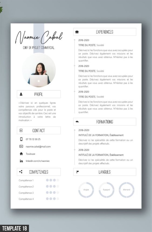 Portfolio & Resume - DESAIN CV KREATIF, CV ATS, RESUME, COVER LETTER & PORTFOLIO SEDERHANA (1 Hari Jadi) - 18