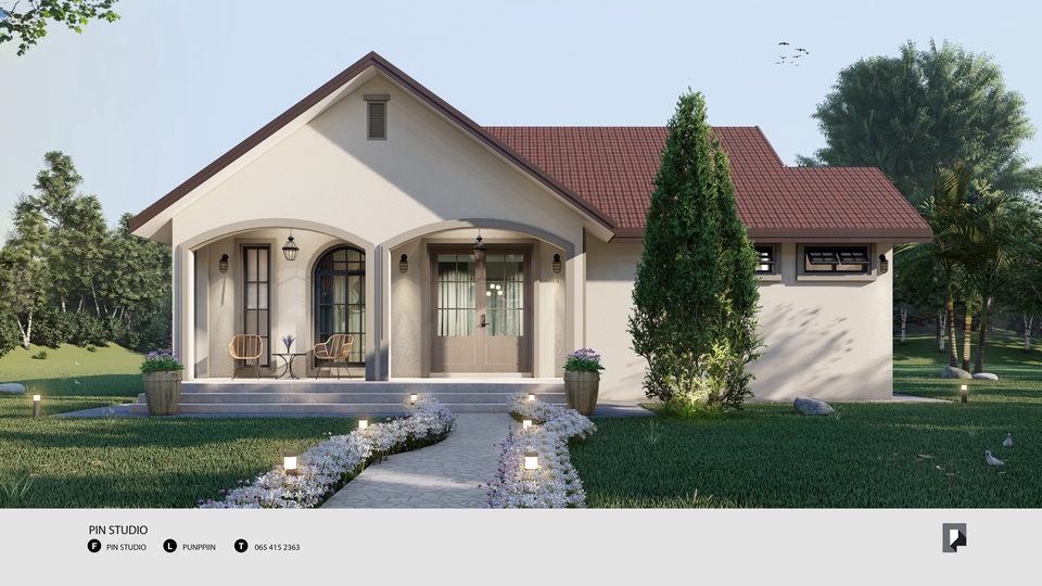 3D Perspective - รับทำ 3D Perspective (Exterior/Interior) รับขึ้นโมเดล 3D - 5