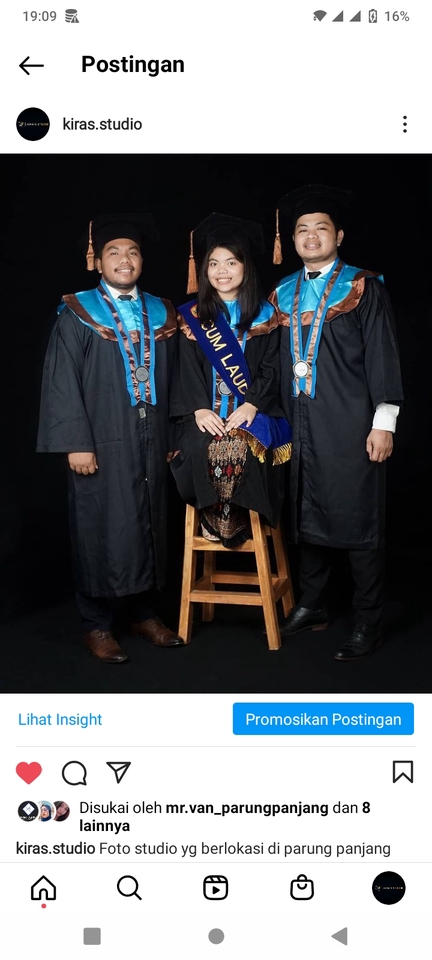 Fotografi - Foto Studio Wisuda Hanya 168rb Daerah Bogor Dekat Tangerang - 10