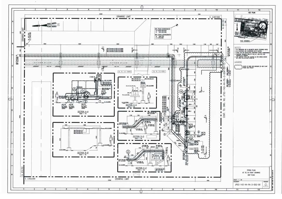 CAD Drawing - PIPING MECHANICAL DRAFTING & ENGINEERING - 4