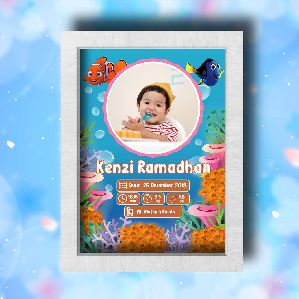 Banner Online - Jasa Desain Bio Baby Kekinian Lucu Dan Imut - 29