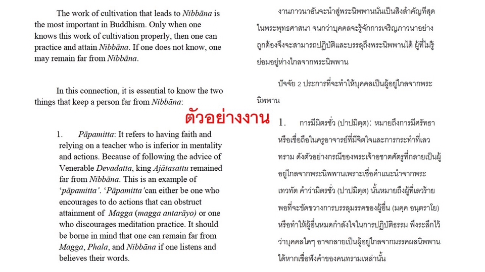แปลภาษา - แปลอังกฤษเป็นไทย งานดี งานไว ราคาเบาๆ - 3