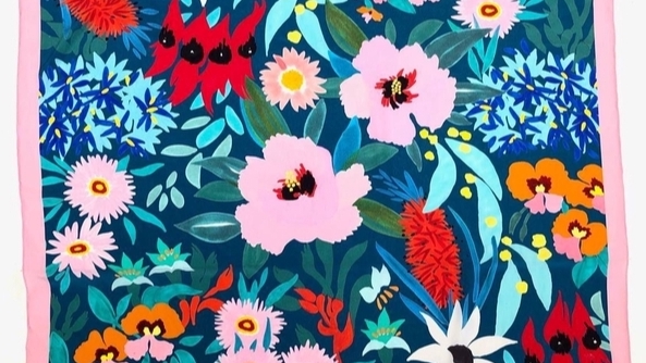 Desain Kaos & Motif - DESAIN SCARF DAN HIJAB DAN MUKENA - 7