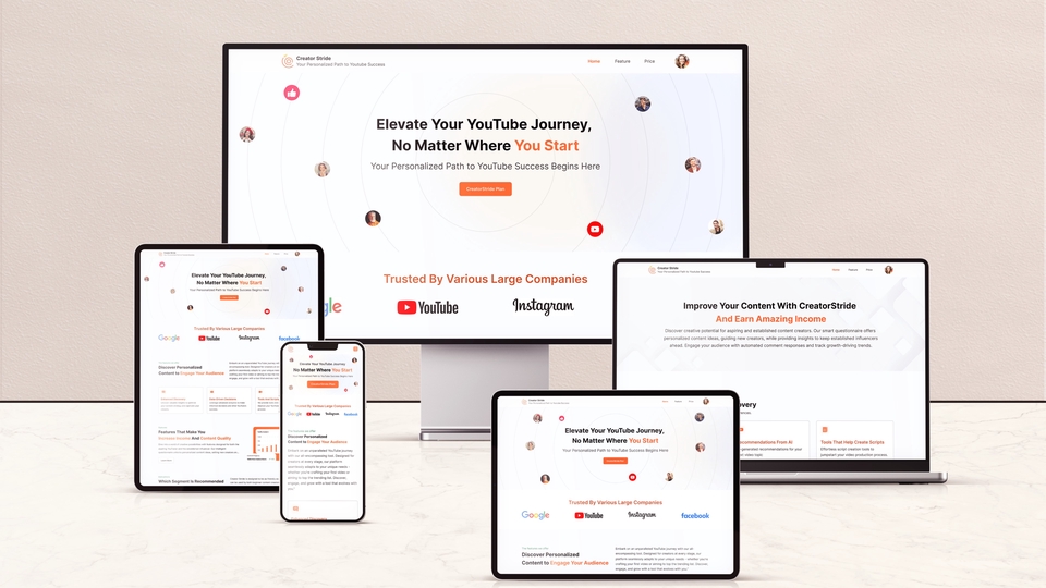 UI/UX Web & Mobile Responsif Desain
