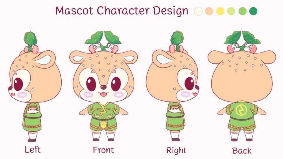 ออกแบบ Character & Mascot - รับออกแบบ Character Design, Mascot ตัวการ์ตูนสุดน่ารัก - 1