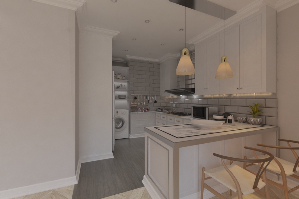 3D Perspective - ออกแบบ ทำภาพ 3D Perspective งานภายใน Interior - 13