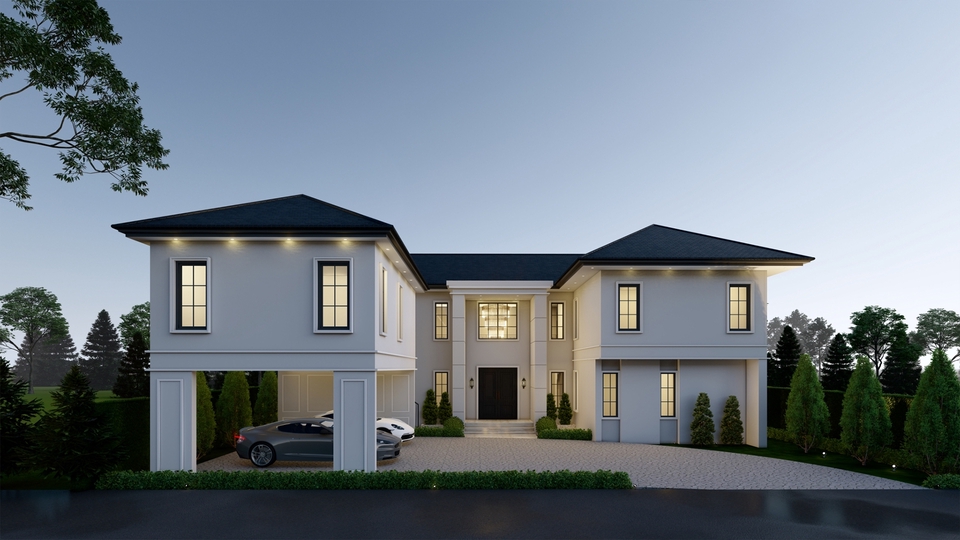 3D Perspective - รับทำ 3D Perspective (Exterior/Interior) รับขึ้นโมเดล 3D / รับออกแบบและเขียนแบบสถาปัตยกรรม - 18