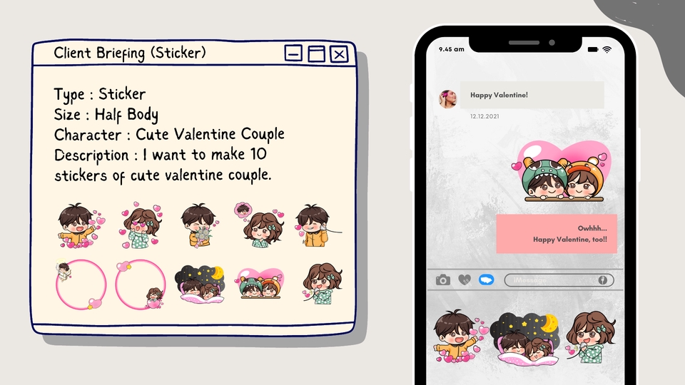 Stiker LINE - Design mascot dan stiker digital (Stiker Whatsapp, Line dan Instagram - 6
