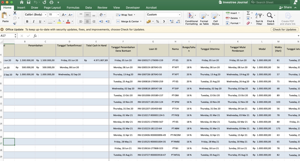 Entri Data - Portfolio Data Entry and Other Skill - 13