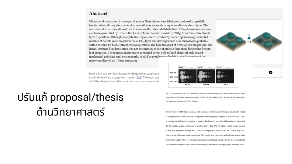 เขียนบทความ - รับสรุปและปรับแก้ วิทยานิพนธ์/thesis/บทความวิชาการ/publications TH-ENG - 3