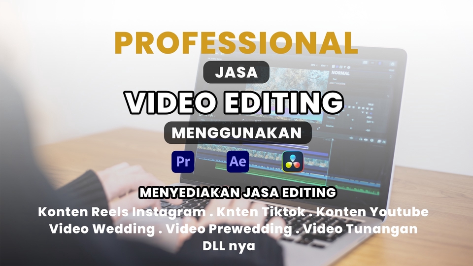 Video Editing - JASA EDIT VIDEOKONTEN TIKTOK, INSTAGRAM, & YOUTUBE  - 1