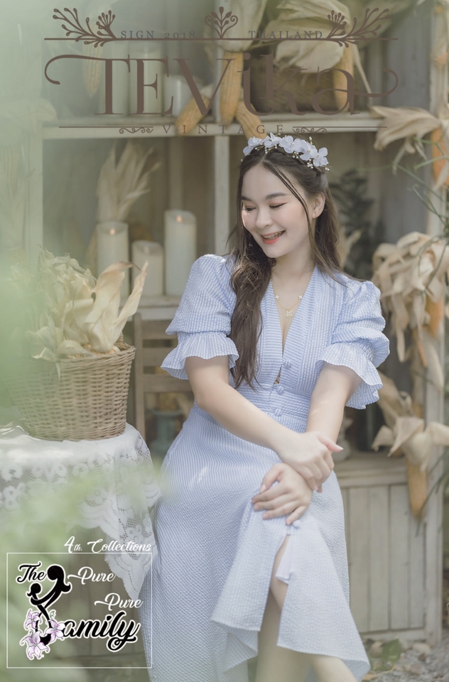 วาด/ออกแบบแพทเทิร์นเสื้อผ้า - ชุดเด็ก ชุดคู่ แม่ลูก ชุด set พ่อ แม่ลูก - 7