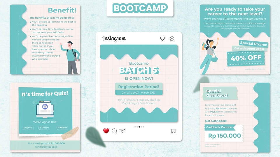 Banner Online - DESAIN FEED & STORY INSTAGRAM PROFESIONAL (CAROUSEL) - 3