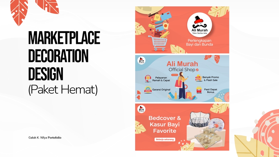 DEKORASI BANNER MARKETPLACE ANDA! GRATIS HAPUS BACKGROUND 3 FOTO PRODUK