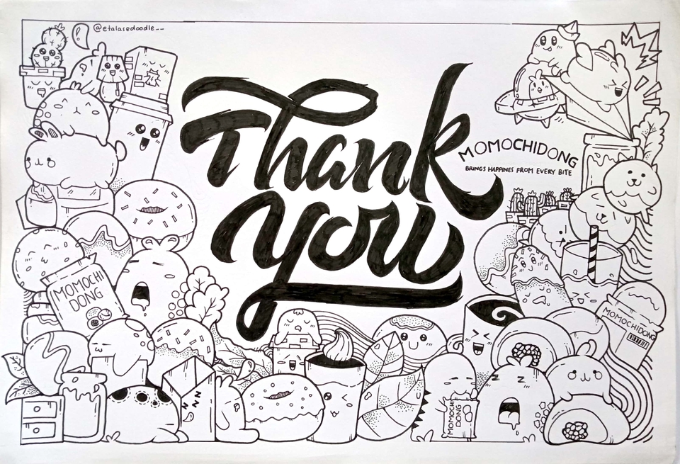 Gambar dan Ilustrasi - Etalase Doodle ; Desain Gambar Doodle Art & Hand Lettering - 6