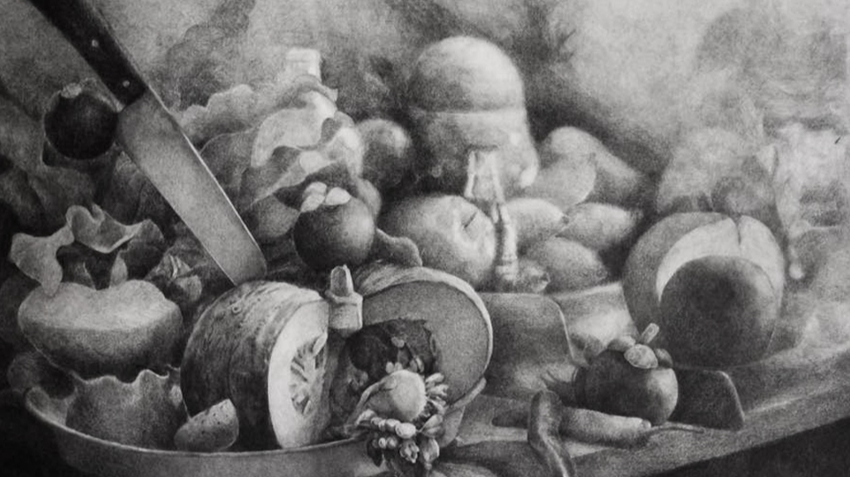 วาดภาพเหมือน Portrait - วาดภาพเหมือน Drawing ด้วยดินสอ - 1