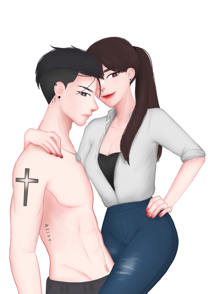 วาดภาพการ์ตูน - ♥ วาดและออกแบบ Charactor ตัวการ์ตูน วัยรุ่นหมาป่าเดียวดาย อย่าทำให้เลาโกด เขี้ยวจะงอก ตาจะแดง - 5