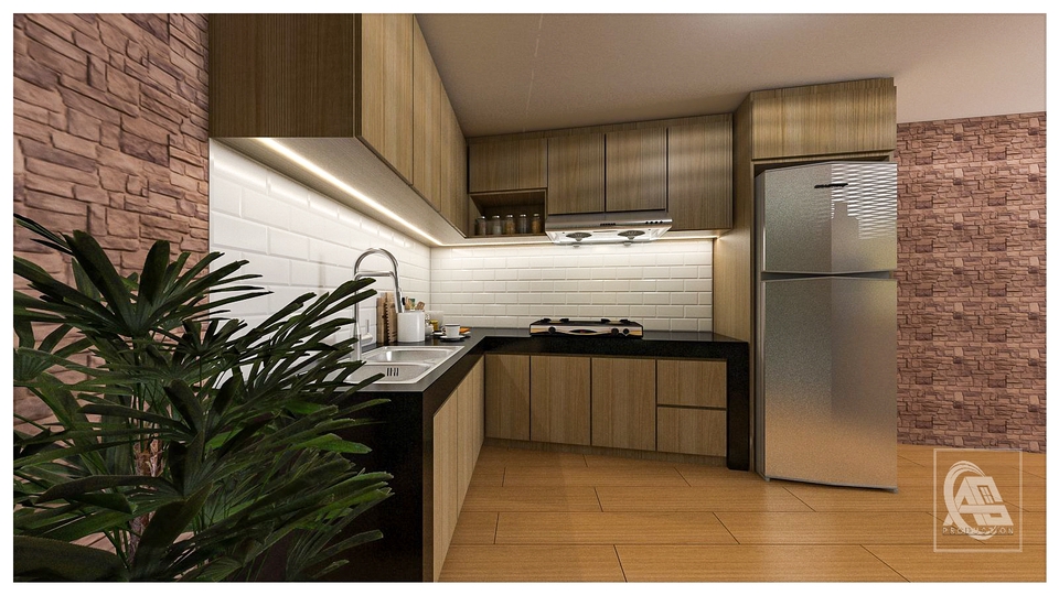 3D & Perspektif - Spesialis Desain 3D Modeling Rendering Interior Eksterior Perumahan Cafe Dll - 11