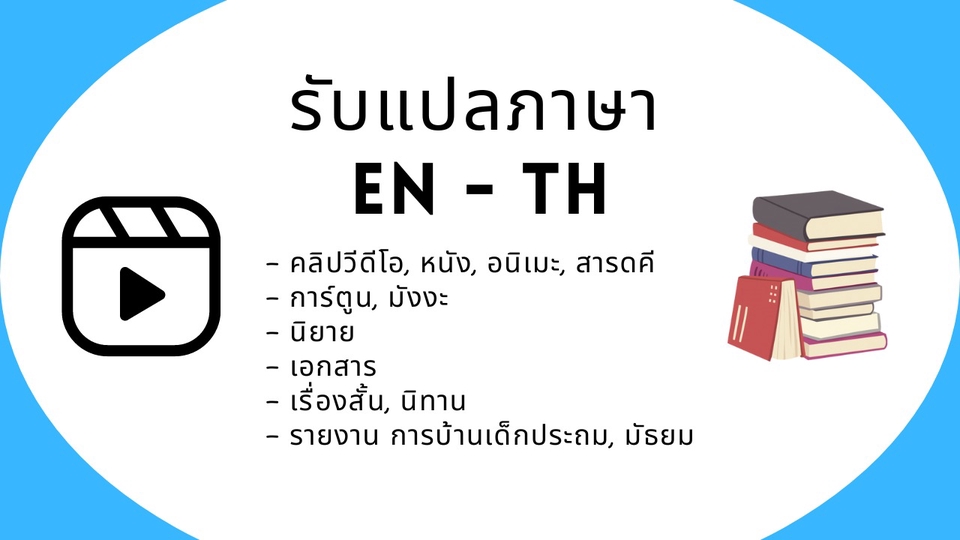 แปลภาษา - รับแปลภาษา EN - TH - 1