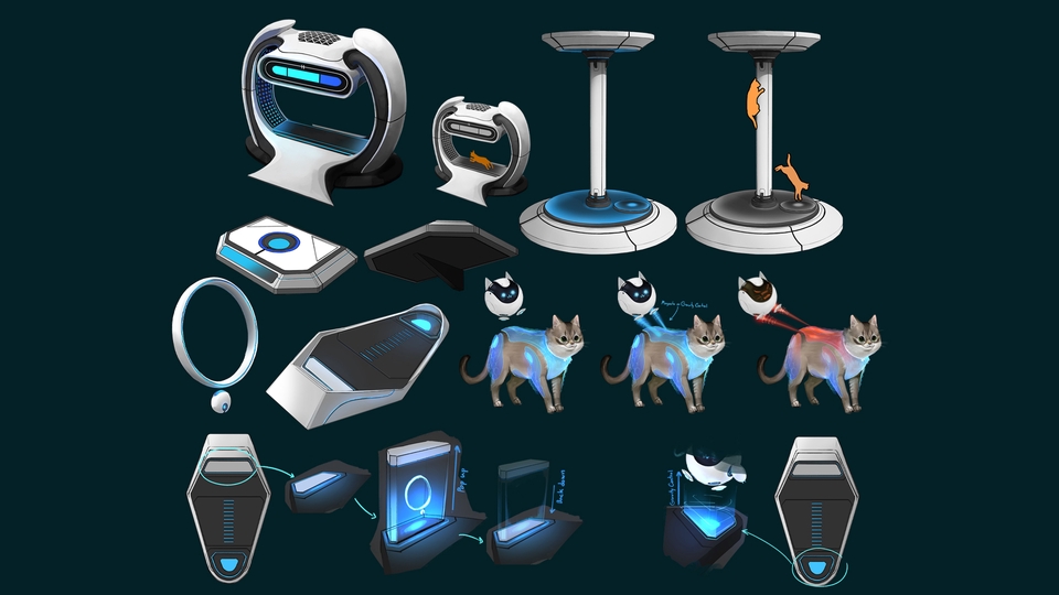 ตัวละครเกมและฉาก - ออกแบบฉากหลังและไอเทม Concept Art / Background Art / Game Asset - 4