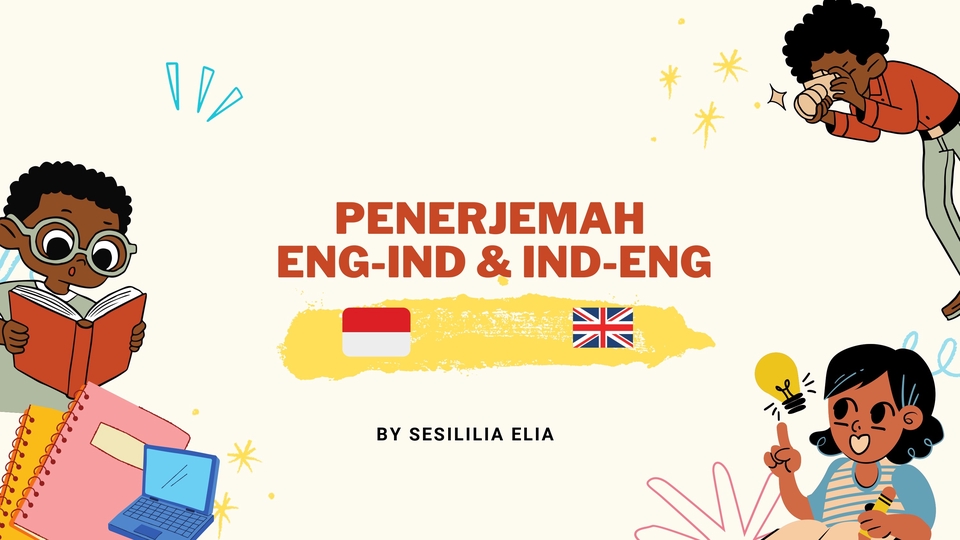 Penerjemahan - Translate Bahasa Indonesia<-> English (1hari jadi) - 1