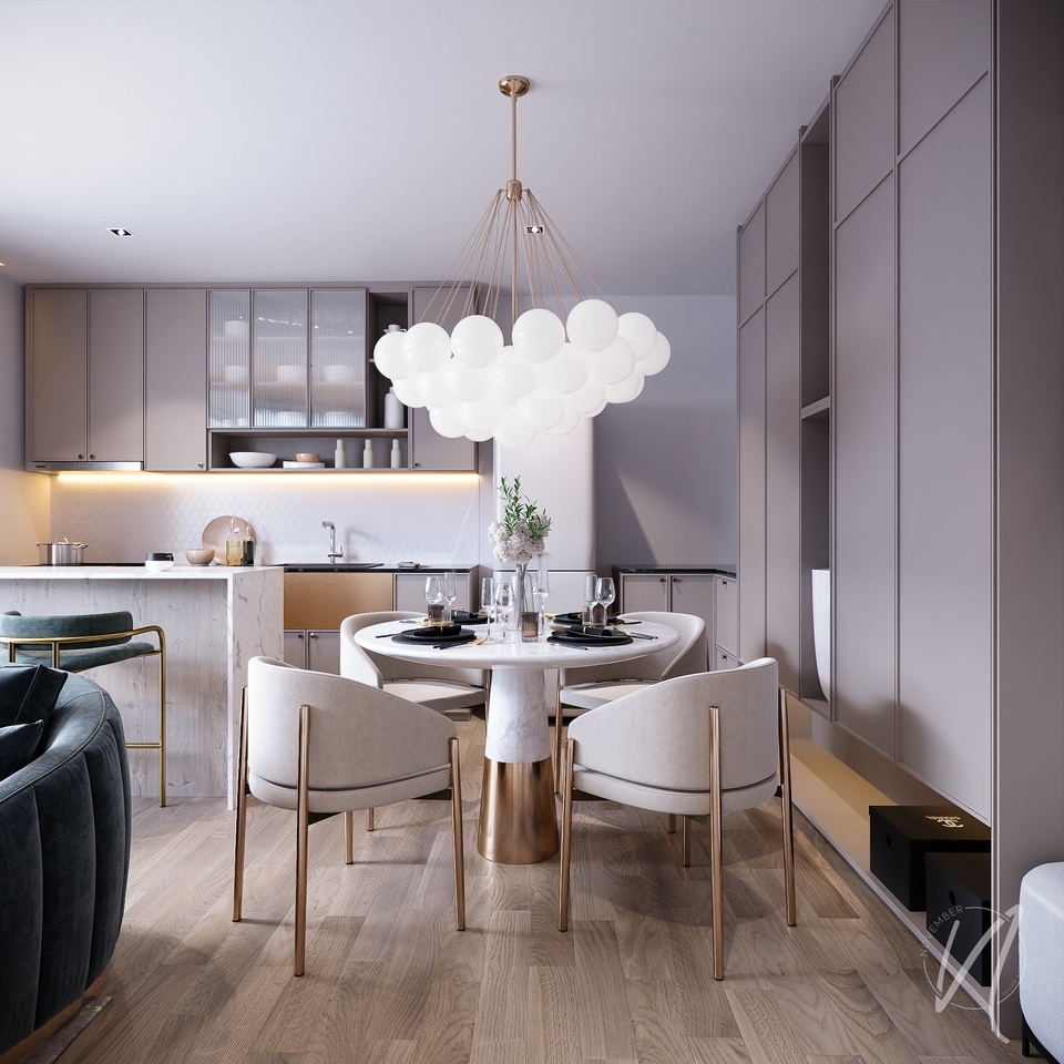 3D Perspective - รับงานเขียนภาพ 3D Perspective (Interior perspective) - 22