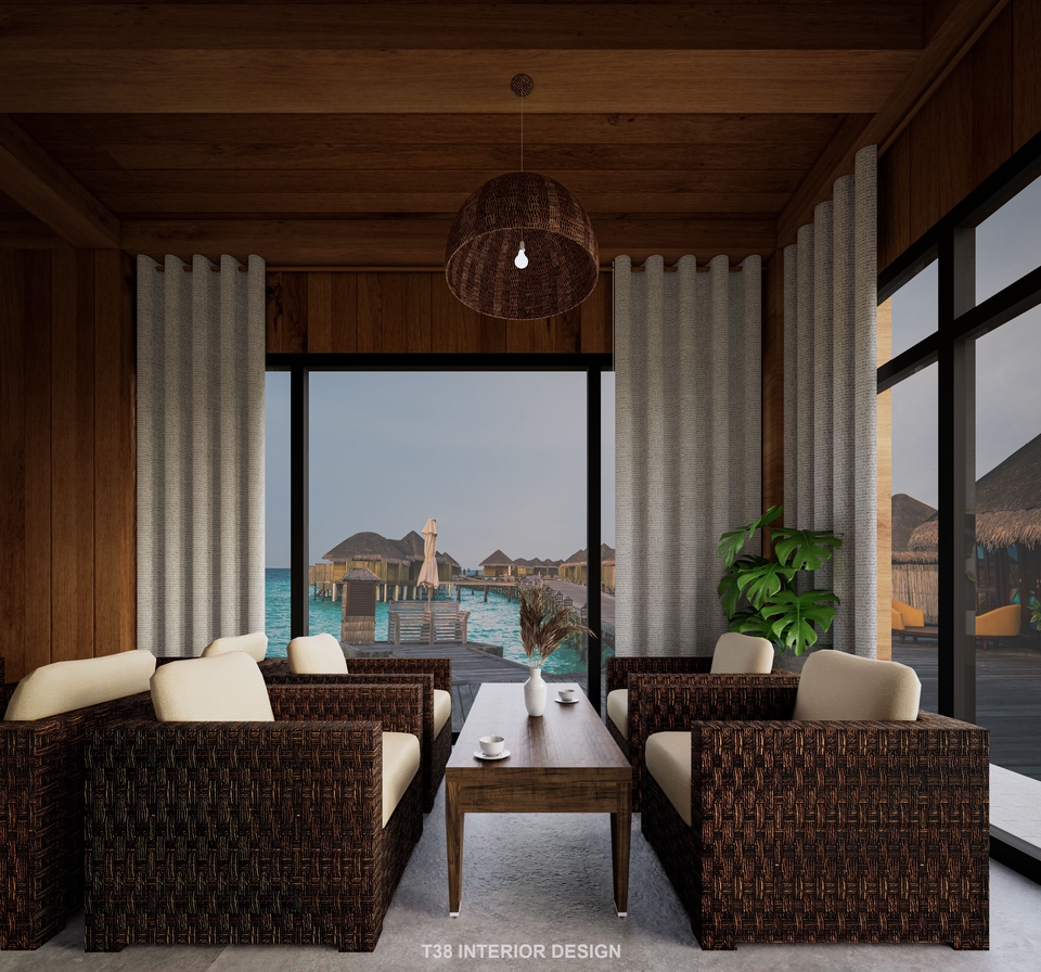 3D Perspective - รับออกแบบ Design/3D Perspective บ้าน ร้านอาหาร บาร์ คา่ฟ่ ภายนอกและภายใน - 31