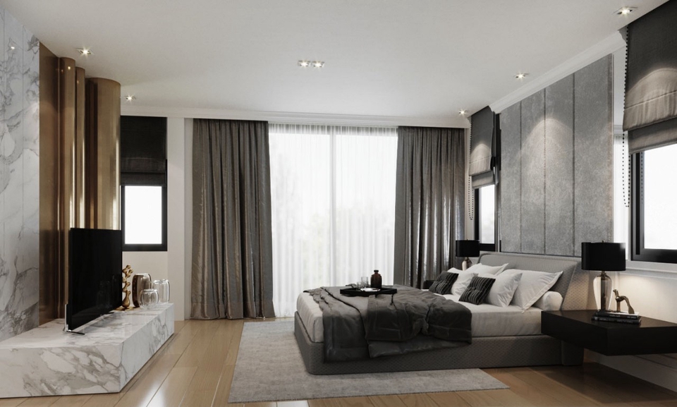 รับทำ 3D perspective interior (งานภายใน)