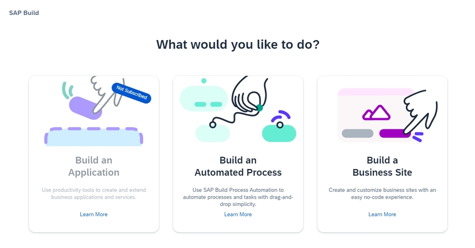 วางระบบSAP Build สร้างแอปเว็บและระบบอัตโนมัติ