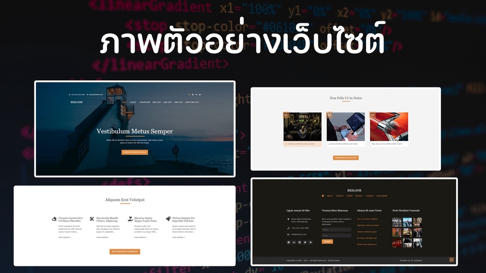 Web Development - รับเขียนหน้าเว็บไซต์ ราคาประหยัด มีบริการหลังการขาย - 3