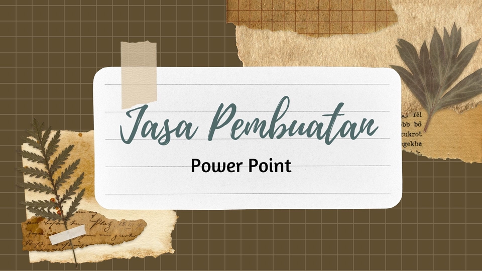 Jasa Pembuatan Power Point 
