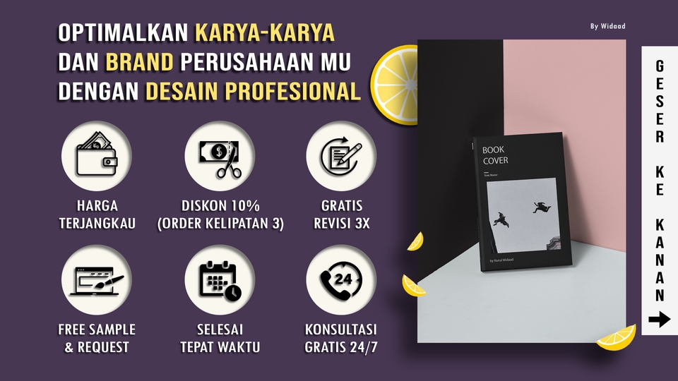 Digital Printing - Desain Booklet, Brosur, Poster, Feed & Story Instagram, Banner, dll | Indonesian & English - 1