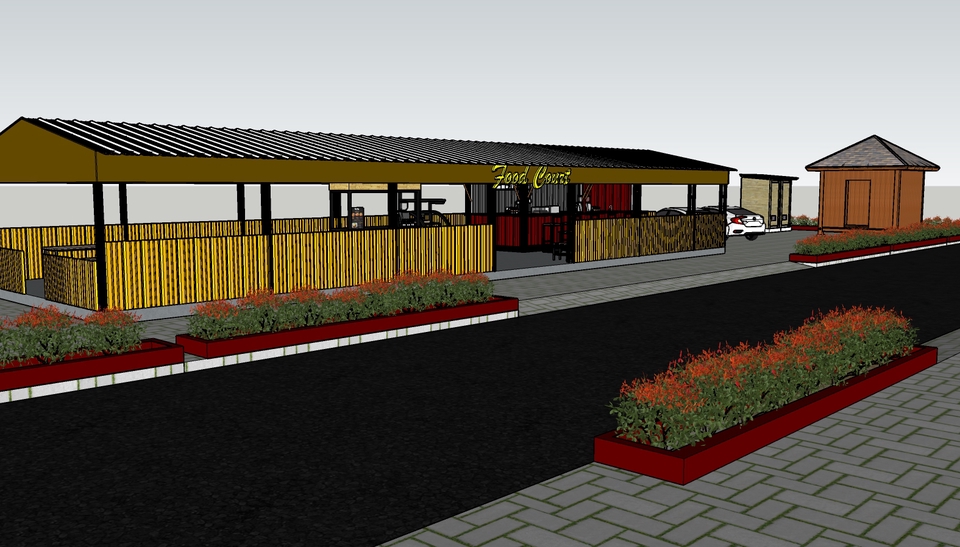 3D & Perspektif - DESAIN 3D RUMAH/TOKO/BANGUNAN - 4