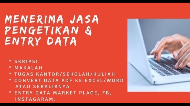 Pengetikan Umum - Pengetikan Ulang JPG, PDF Ke Ms Word, Excel atau PPT Dengan Cepat - 1