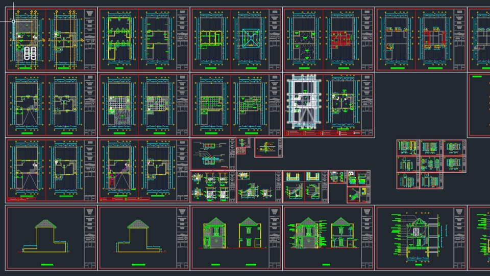 CAD Drawing - GAMBAR IMB & GAMBAR KERJA (DED) - 2