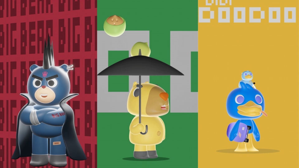 รับปั้นโมเดล 3d ตัวละคร น่ารัก สำหรับเกม และ การ์ตูน 3D พร้อมแพ็คเกจ 3d model