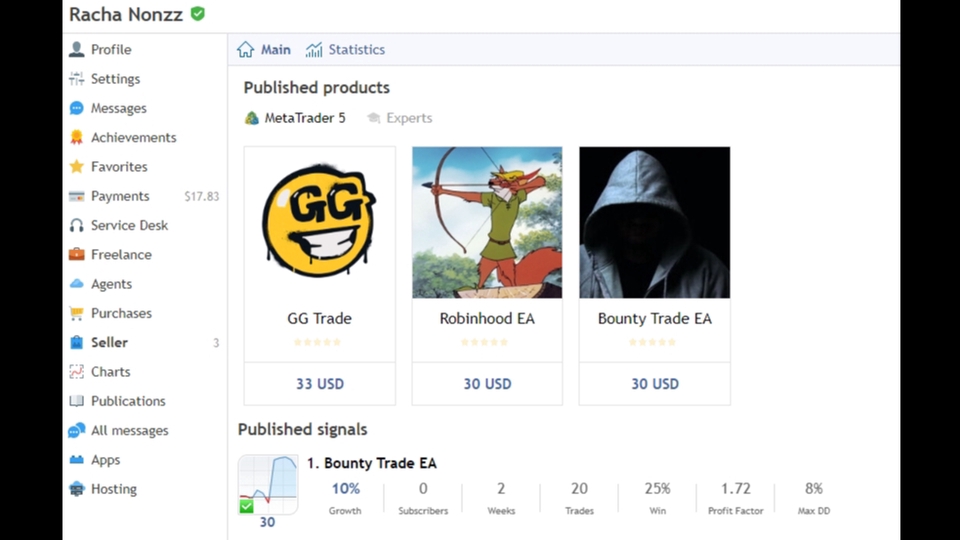อื่นๆ - เขียน Ea Forex Dashboard ระบบซื้อขายอัตโนมัติ MT4 MT5 มาตรฐานเว็บ mql5 สามารถเอาลงขายเว็บ mql5 ได้ - 5