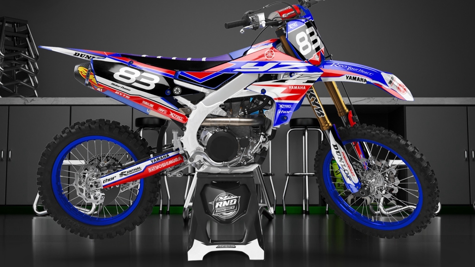 Digital Printing - Membuat design graphics pembungkus sepeda motor - 3