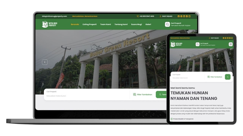 Jasa pembuatan website profesional untuk perusahaan, toko online, dan blog dengan desain responsif dan harga terjangkau.