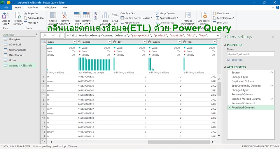 วิเคราะห์ดาต้า - Data analytics & Business analysis - 6