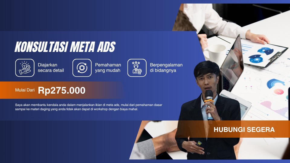 Jasa Digital Marketing / Pemasaran Online Terbaik - Konsultasi, Mentoring & Management Facebook Ads
