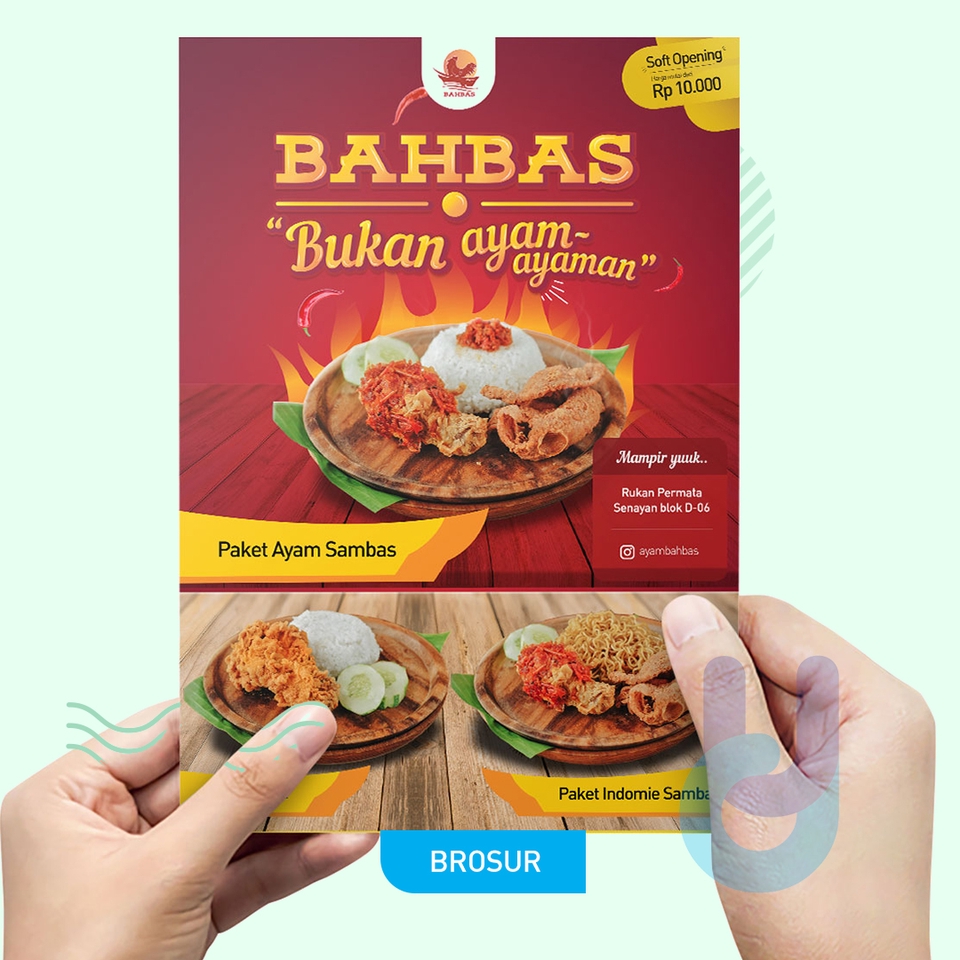 Digital Printing - PROMO!! Paket Jasa Desain UKM - 5