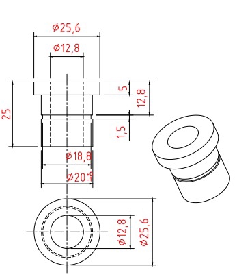 CAD Drawing - Machine part/sparepart Design  - 3