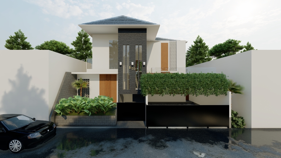 CAD Drawing - Jasa Arsitek, Gambar Kerja, RAB (Desain Rumah, Cafe, Restoran, Toko, dll) - 6